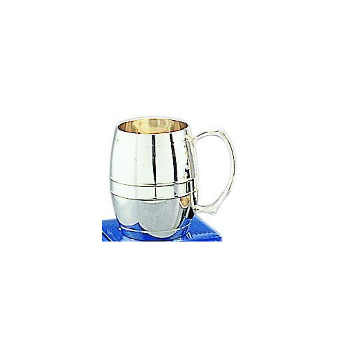 Barrell Silver Plated Mug