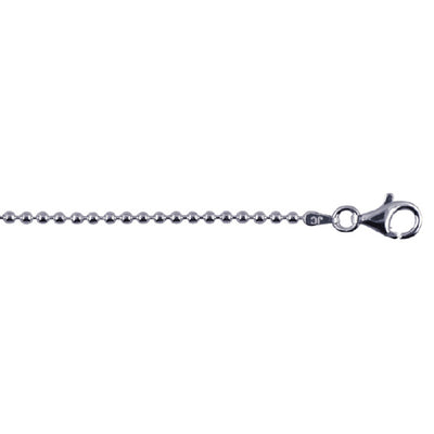 Sterling silver ball chain