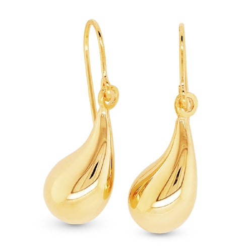9ct Teardrop Earrings