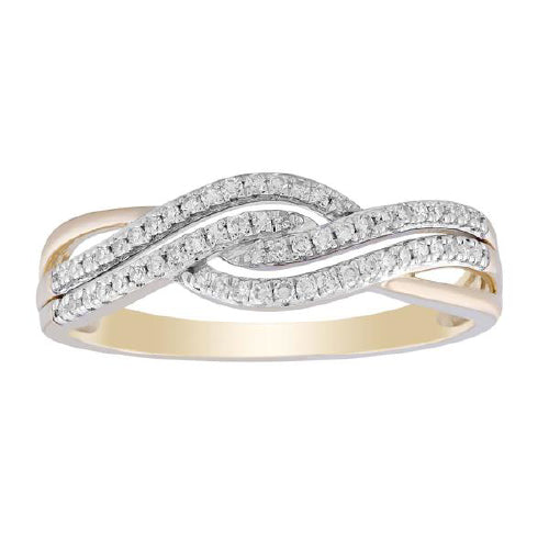 9ct gold Diamond ring