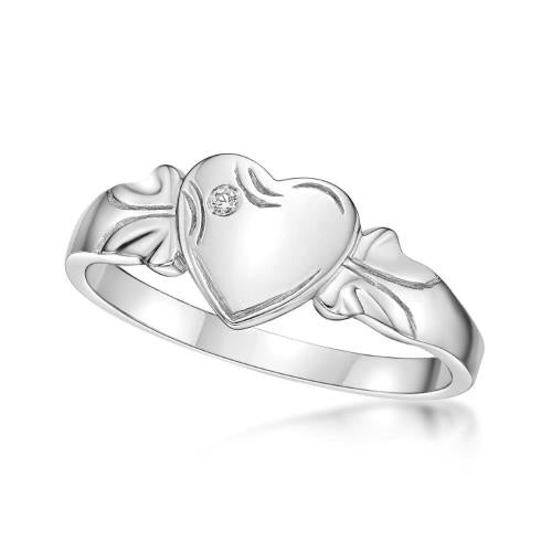 Sterling silver signet ring
