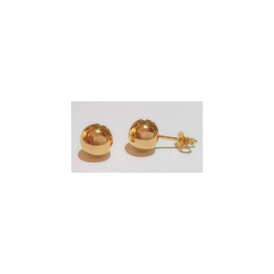 Gold plated ball studs