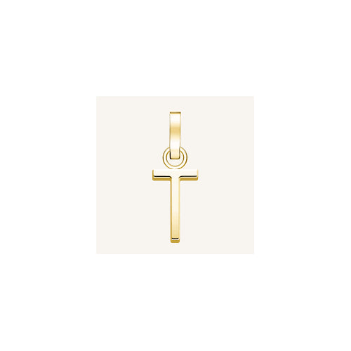Rosefield gold initial charm