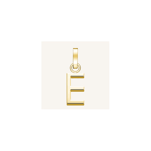 Rosefield gold initial charm