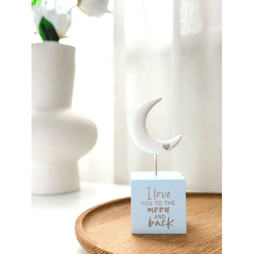 Moon ornament