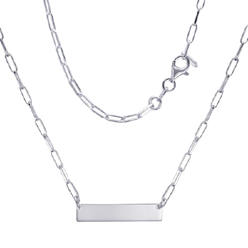 47cm Italian Long Cable Necklet