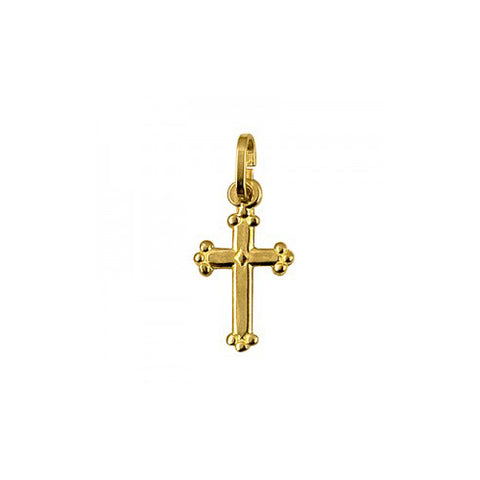 9ct gold cross pendant