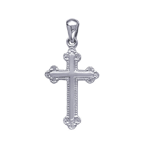Sterling silver cross pendant