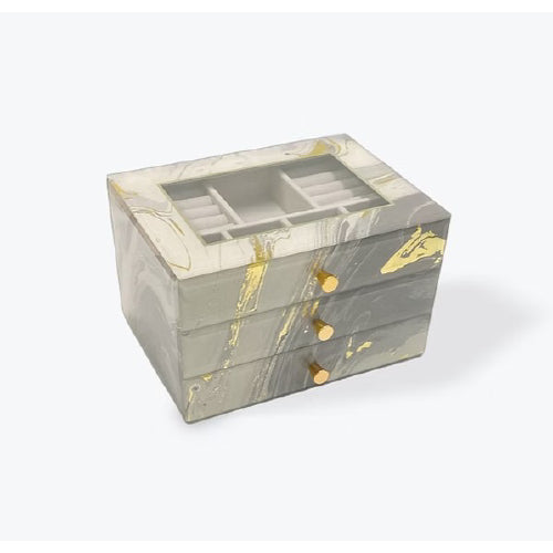 Glass jewel box