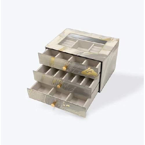 Glass jewel box