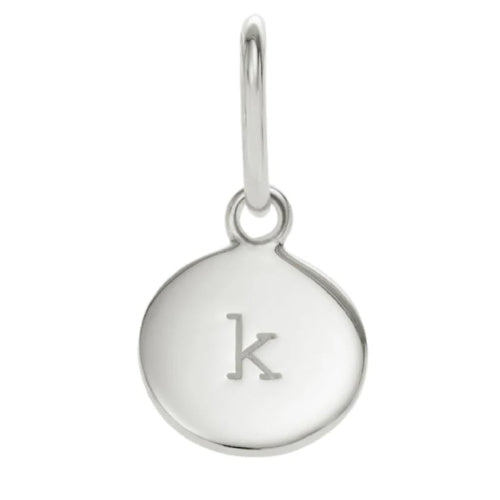 Little Kirstin Ash K Inital Charm