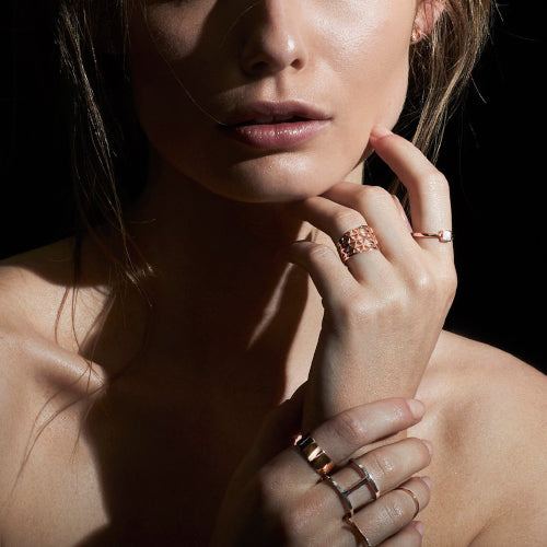 Kirstin Ash Triangle Filligree Ring