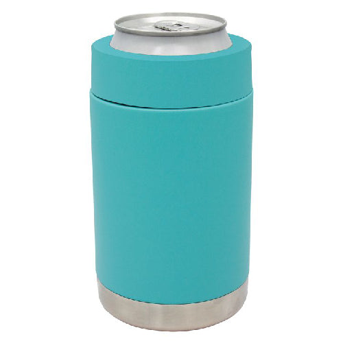 Engraved Can Holder Aqua