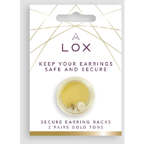 Locking Earring Backs Gold