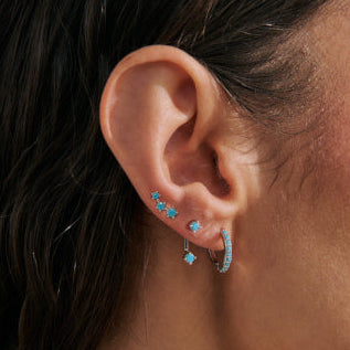 Cerulean Silver Stacker Set