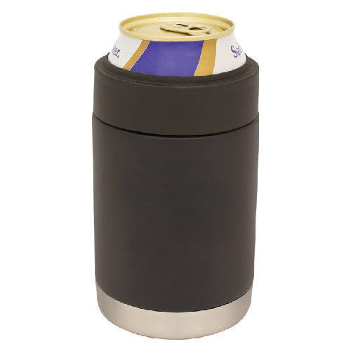 Engraved Can Holder Black