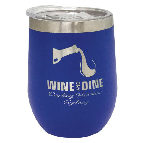 Engraved Tumbler Blue 350ml