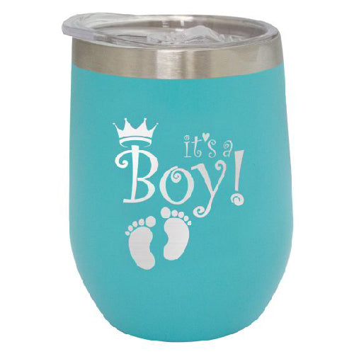 Engraved Tumbler Aqua 350ml