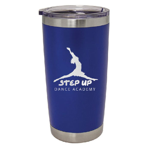Engraved Large Blue Tumbler 590ml