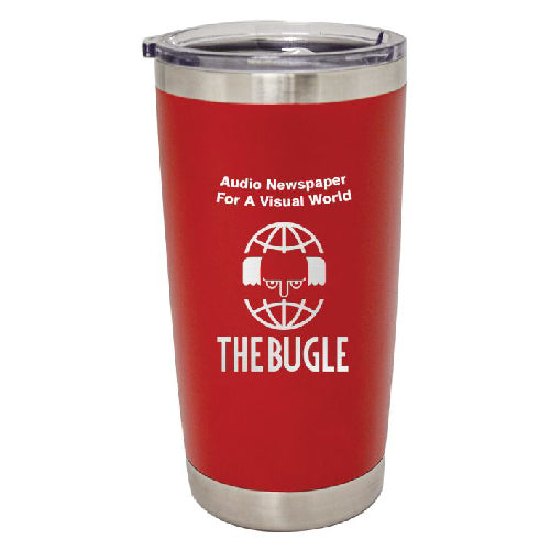 Engraved Large Red Tumbler 590ml