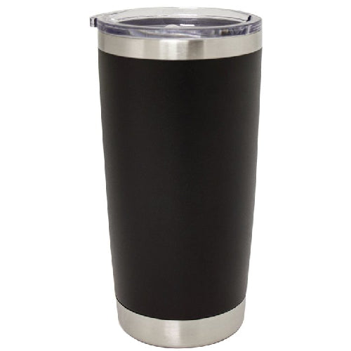 Engraved Large Black Tumbler 590ml