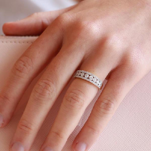 9ct gold Diamond ring