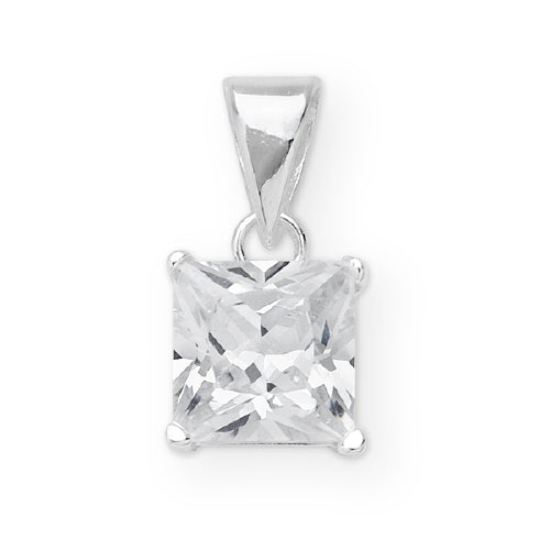Sterling Silver CZ Necklace