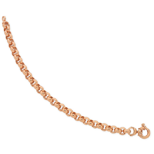 9ct rose gold silver filled bracelet