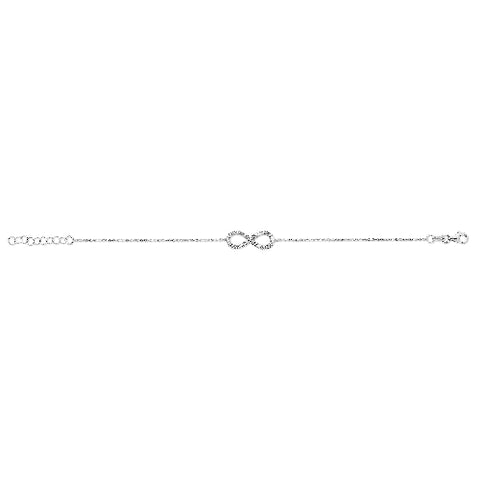 Sterling Silver Infinity Bracelet