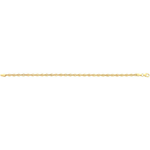 9ct Gold Silver Filled Bracelet