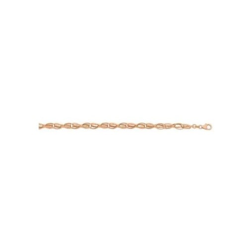 Rose gold silver filled bracelet