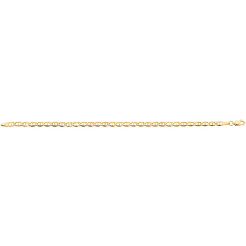 9ct gold silver filled 19cm bracelet