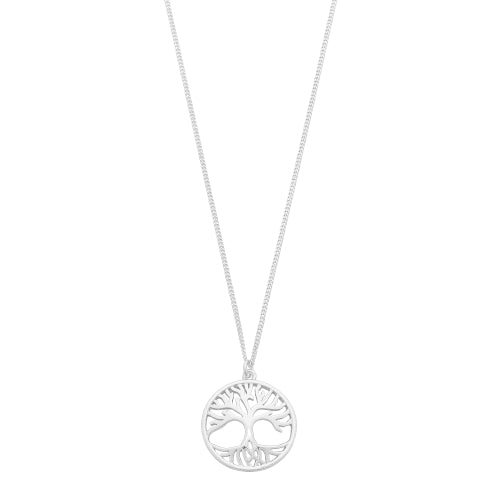 Sterling silver tree of life pendant