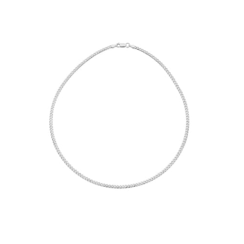 50cm Sterling Silver Curb Chain