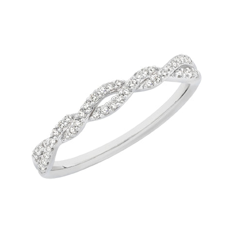 9ct Diamond ring