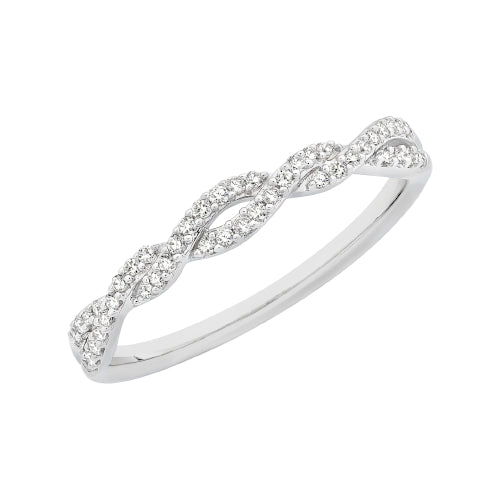 9ct Diamond ring