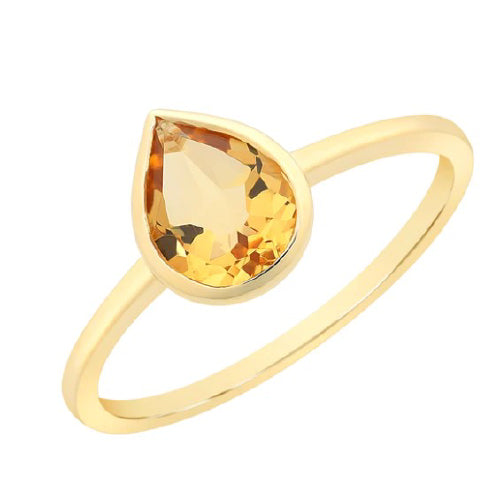 9ct Citrine Ring
