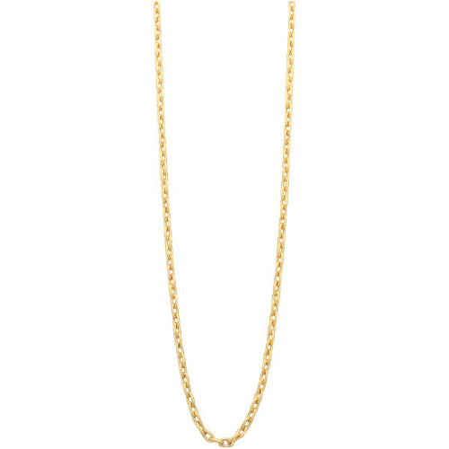 9ct silver filled 50cm chain