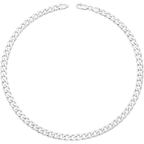 55cm Sterling Silver Curb Chain