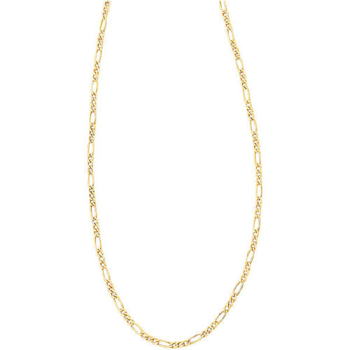 45cm 9ct Figaro Silver Filled Chain