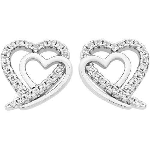Heart earrings