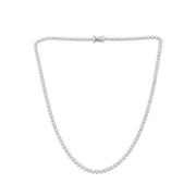 Sterling Silver Cubic Zirconia Necklace