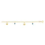 Turquoise Anklet