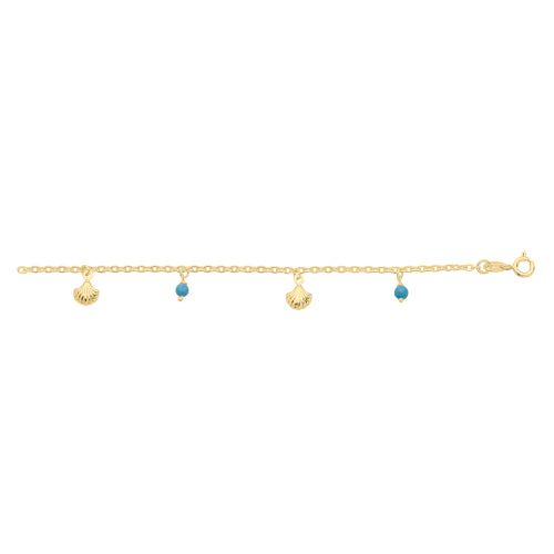Turquoise Anklet