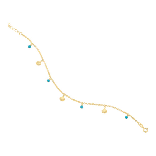 Turquoise Anklet
