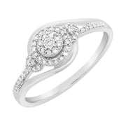 9ct Diamond ring