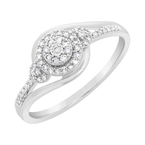 9ct Diamond ring