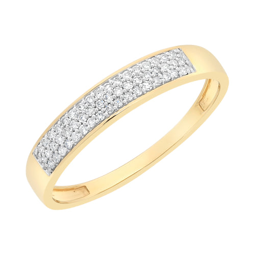 9ct Diamond Ring