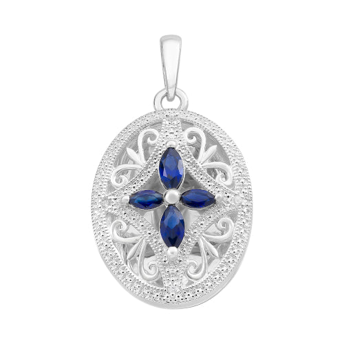 Sapphire Locket