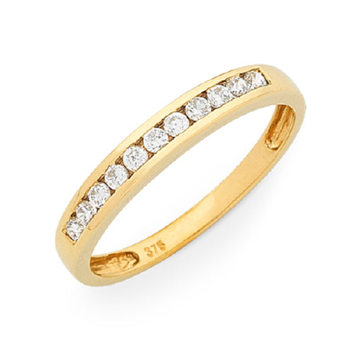 9ct Gold Diamond Wedder